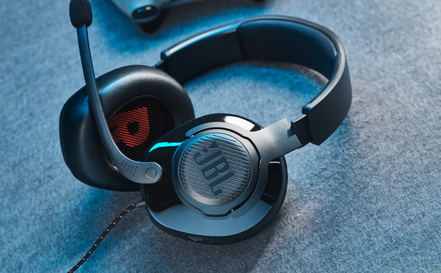 Đệm tai bằng da của Tai nghe Gaming JBL Quantum 200